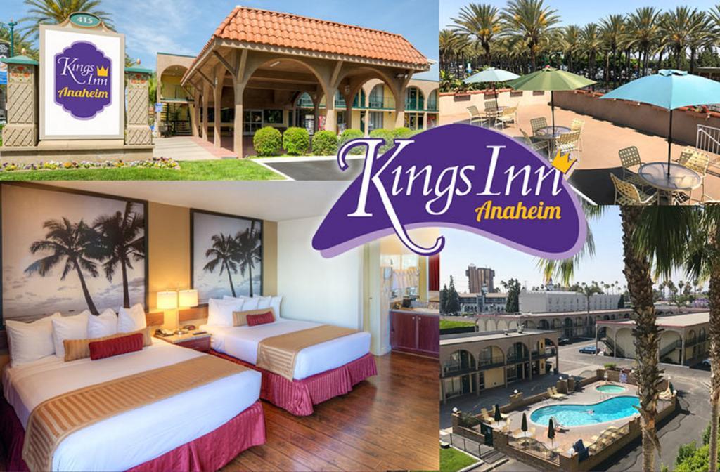 Kings Inn Anaheim At The Park & Convention Center Dış mekan fotoğraf