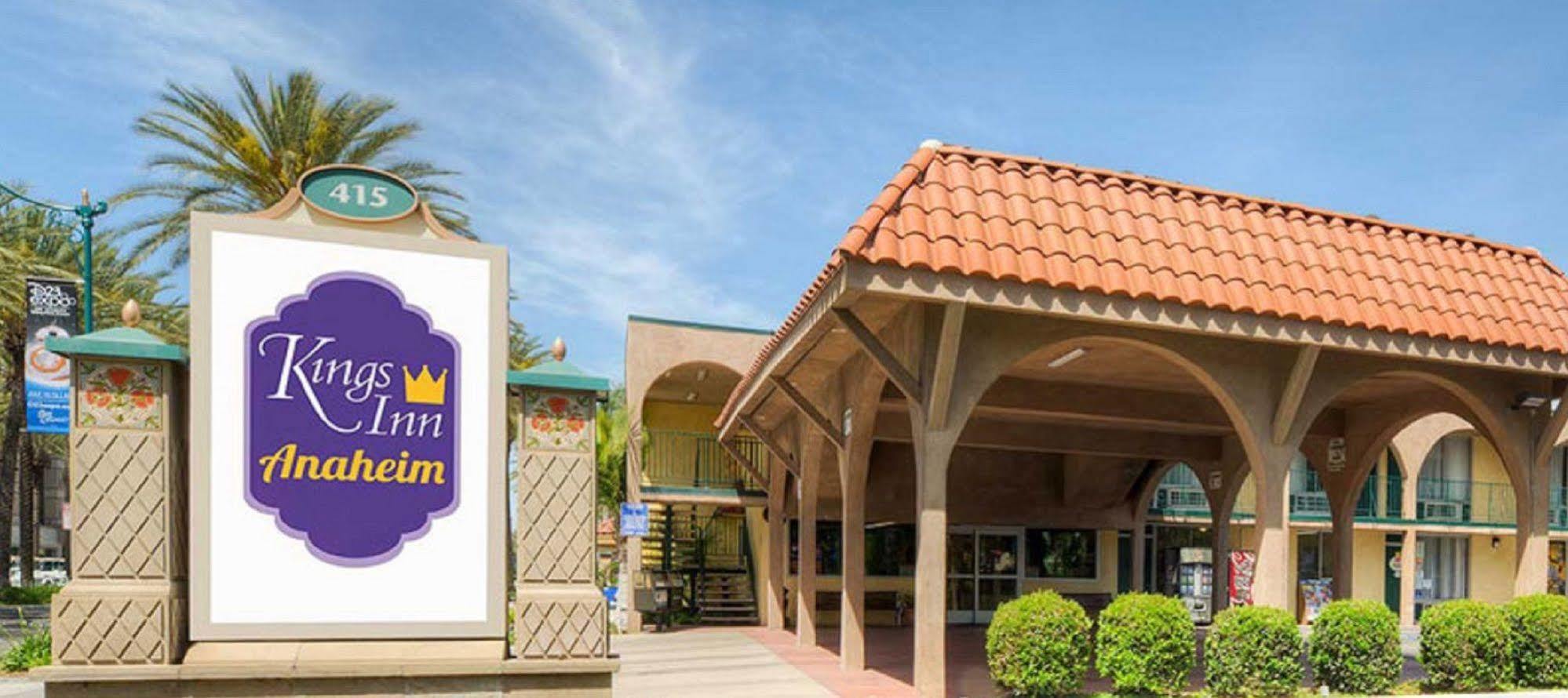 Kings Inn Anaheim At The Park & Convention Center Dış mekan fotoğraf